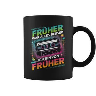 Früher War Alles Besser Kassette Retro 80Er 90Er Jahre Tassen - Geschenkecke