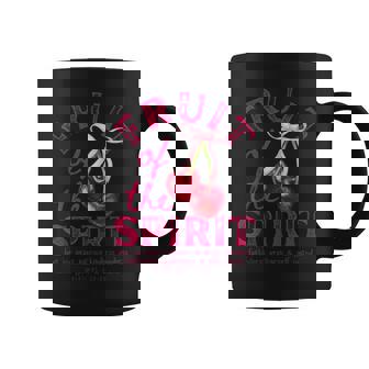 Fruit Of The Spirit Christian Coquette Pink Bow Cherries Coffee Mug - Monsterry