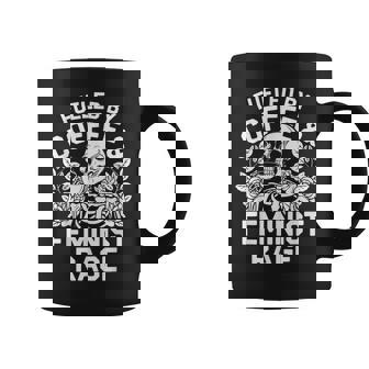 Fueled By Coffee & Feminist Rage Feminism Female Women Right Coffee Mug | Mazezy