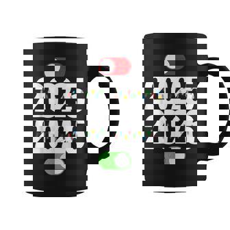 2025 Off 2026 On Christmas Lights Happy New Year 2026 Coffee Mug - Thegiftio