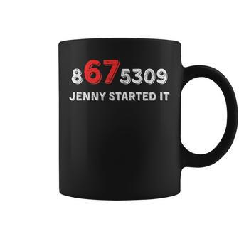 67 Jenny Started It 8675309 Gen X Six Seven Coffee Mug - Thegiftio UK