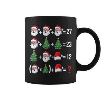 67 Meme Santa Math Teacher Christmas Pajama Men Coffee Mug - Monsterry