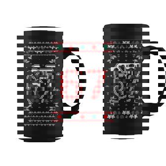 67 Six Seven Squad Meme Christmas Ugly Sweater Coffee Mug | Seseable CA