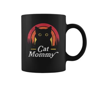 Cat Lady Mommy Cat Lovers Retro La Mejor Mamá De Gatos De La Historia Taza de café - Regaloses