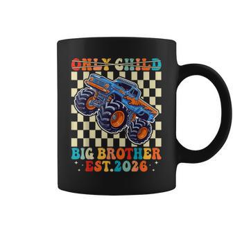 Only Child Big Brother 2026 Monster Truck For Boy Boys Coffee Mug | Seseable UK