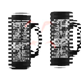 Christmas Bobcats With Sunglasses Santa Hat Festive Coffee Mug - Thegiftio