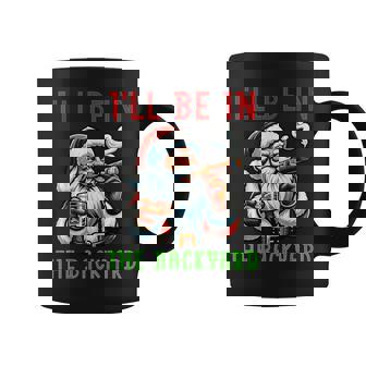 Christmas Cigar Smoking Santa Claus Drinking Bourbon Coffee Mug | Mazezy