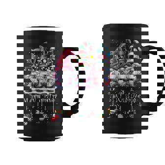 Christmas Gnome Family Matching Outfit Holiday Lights Coffee Mug - Monsterry