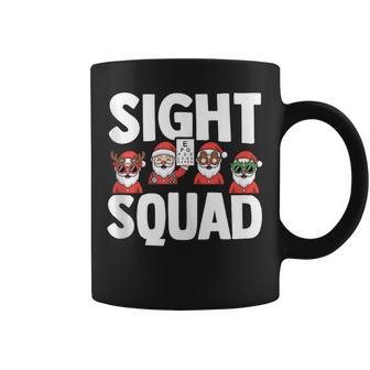 Christmas Optometrist Sight Squad Apparel Optometry Coffee Mug - Thegiftio UK