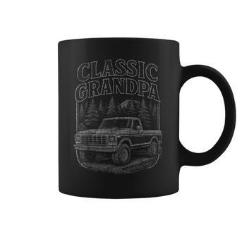 Classic Grandpa Vintage Truck Old Pickup Truck Coffee Mug - Thegiftio UK