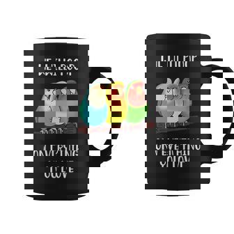 Cute Lovebirds Will Poop On All You Love コーヒーマグ - Kawaiitshirt