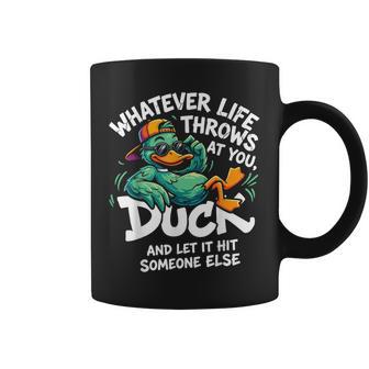 Duck Graphic Ns Quote Coffee Mug - Thegiftio UK