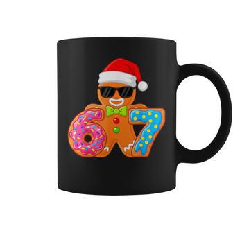 Gingerbread Six Seven 67 Ice Cream Drip Christmas Boys Coffee Mug - Thegiftio UK