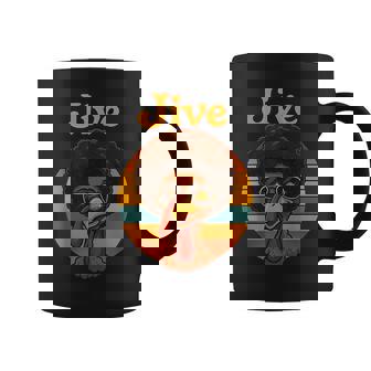 Jive Thanksgiving Turkey Day Retro Holiday Women Coffee Mug - Monsterry