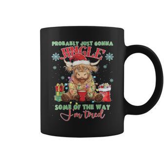Just Gonna Jingle Some Of The Way I'm Tired Christmas Coffee Mug - Thegiftio UK