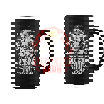 Meme 6 7 Christmas Santa Six Seven Bruh Groovy Coffee Mug | Mazezy