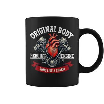 Open Heart Bypass Surgery Survivor Heart Transplant Coffee Mug - Thegiftio UK