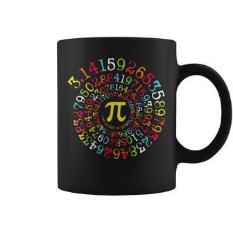 Pi Day Spiral Pi Math Numbers Teachers Students Coffee Mug - Thegiftio UK