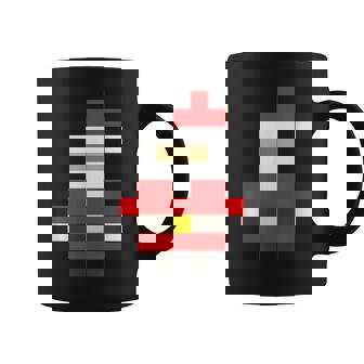 Pixel Santa Claus Father Christmas Coffee Mug | Seseable UK