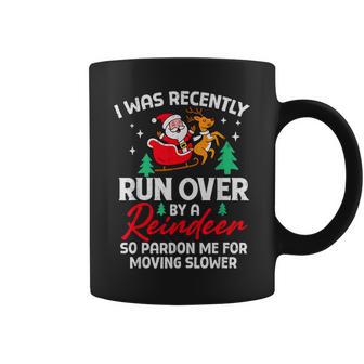 Reindeer Xmas Runover Christmas Grandma Coffee Mug - Thegiftio