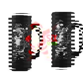 Santa Dab Six Seven Christmas 67 Meme Gen Alpha Slang Coffee Mug | Seseable FR