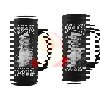 Santa Trump 6-7 Meme Christmas Six Seven 67 Brain Rot Coffee Mug | Mazezy