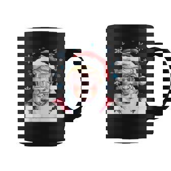Santa Trump Christmas Political Coffee Mug - Monsterry