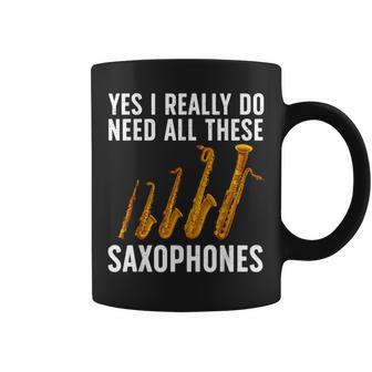 Saxophone For Sax Saxophone Player Coffee Mug - Thegiftio UK