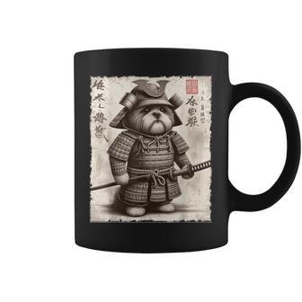 Shih Tzu Dog Samurai Coffee Mug - Thegiftio UK