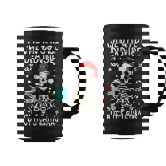 Skeleton Christmas When You’Re Dead Inside Adult Coffee Mug - Thegiftio
