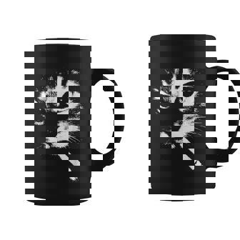 Smoking Cat Meme Cool Cat Joke Coffee Mug | Seseable CA