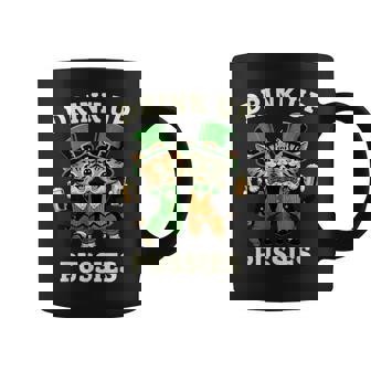 St Patrick's Day Drinking Drink Up Pussies Bartender Coffee Mug - Thegiftio