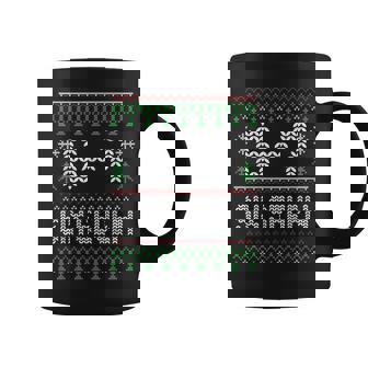 Ugly Christmas Sweater 67 Six Seven 6 7 Meme Gen Alpha Coffee Mug | Mazezy