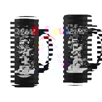 Xmas Party Believe In Dabbing Unicorn Cute Costume Coffee Mug - Seseable