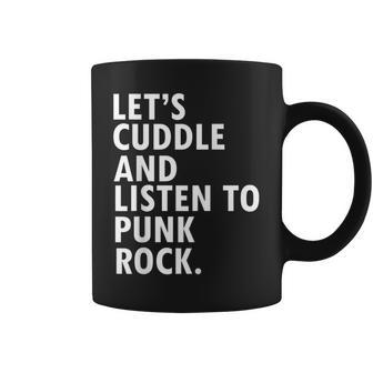 aying Punk Rock Linda Punk Rocker Taza de café - Regaloses