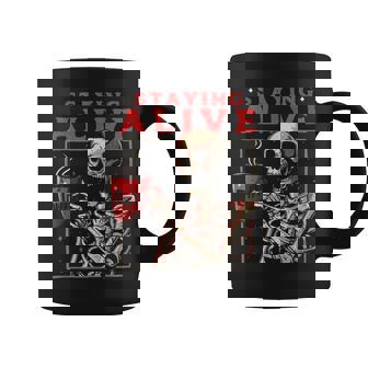 kulltaying Alive スケルトン ドリンクコーヒー コーヒーマグ - Kawaiitshirt