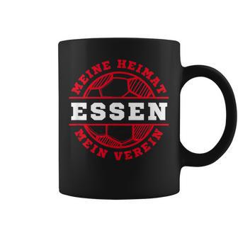 Fussball Kickenerein Essen Fan Heimat Ruhrpott Rot Weiss Tassen - Geschenkecke