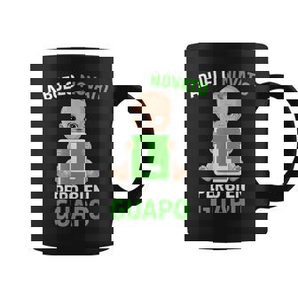 Futuro Abuelo Novato Prácticas Nieto Nieta Bebé Divertida Taza de café - Regaloses