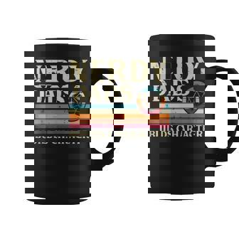 Gaming Nerdy Dad Builds Character Gamer Papa Men Coffee Mug - Monsterry