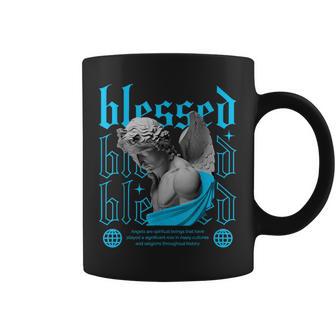 Gamma Blue Black White Match Coffee Mug - Thegiftio UK