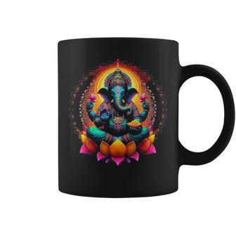 Ganesha-Symbol Yoga Hindu-Elefant Gott Ganesha Puja Tassen - Geschenkecke