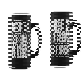 Gen X Lots Of Memories No Evidence Sarcastic Coffee Mug | Seseable FR