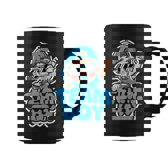 Gender Reveal Party Team Boy Cute Announcement Coffee Mug - Seseable