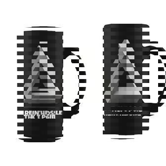 Geometric Illusion Triangle Bold Optical Art Coffee Mug | Mazezy