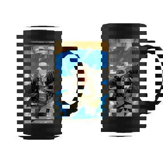 George Washington Skydiving Coffee Mug | Mazezy