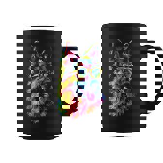 German Shepherd Lovers Pop Art German Shepherd Coffee Mug | Mazezy