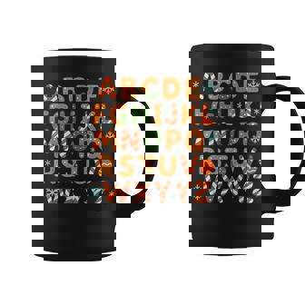 Gingerbread Candy Cane Alphabet Christmas Letters Fans Coffee Mug | Seseable FR