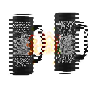 Gingerbread House Construction Crew Decorating Baking Xmas Coffee Mug - Thegiftio