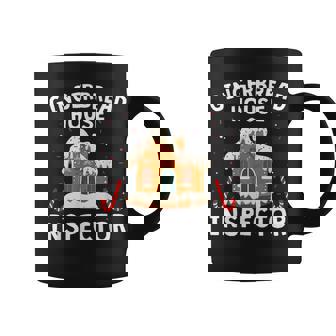 Gingerbread House Inspector Cookie Baking Christmas Coffee Mug | Mazezy