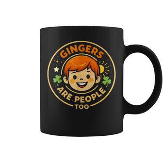 Gingers Are People Too Ginger Redhead Coffee Mug - Thegiftio UK